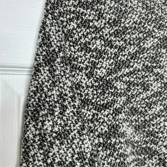 Candy Couture Sweater Heathered Black & White Size Large - Picture 13 of 16